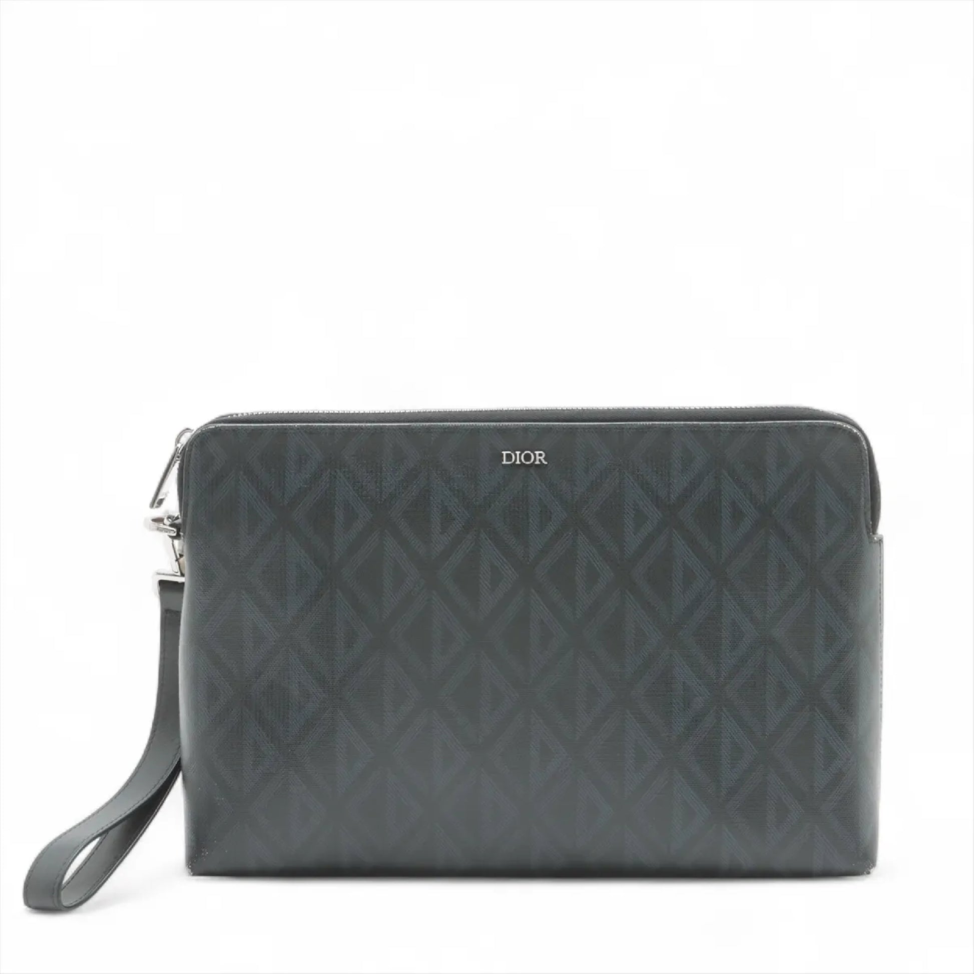 Dior CD Diamond PVC Clutch Bag Second Bag