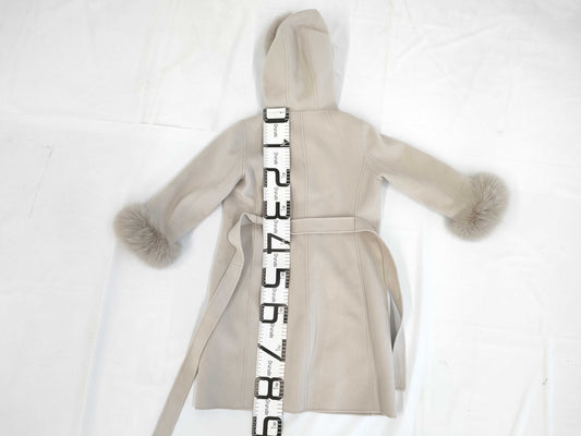 MaxMara S MAXMARA S MaxMara Hooded Coat with Belt