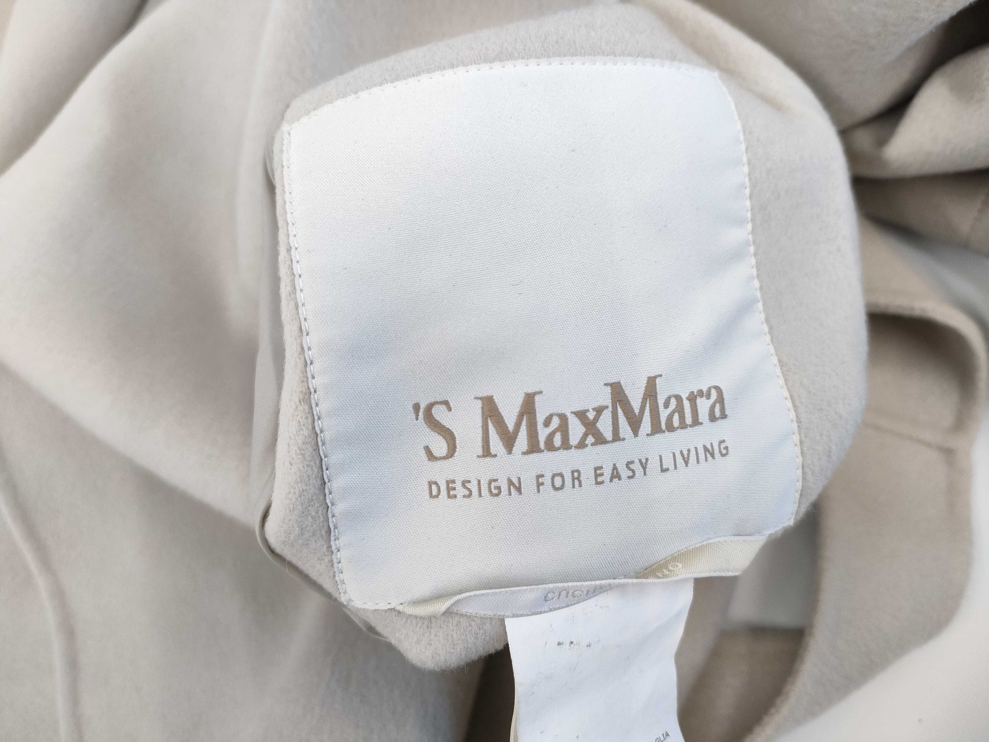 MaxMara S MAXMARA S MaxMara Hooded Coat with Belt
