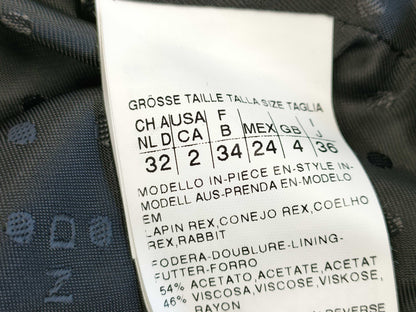 MaxMara MAXMARA WEEKEND Max Mara Weekend Rabbit Fur Coat