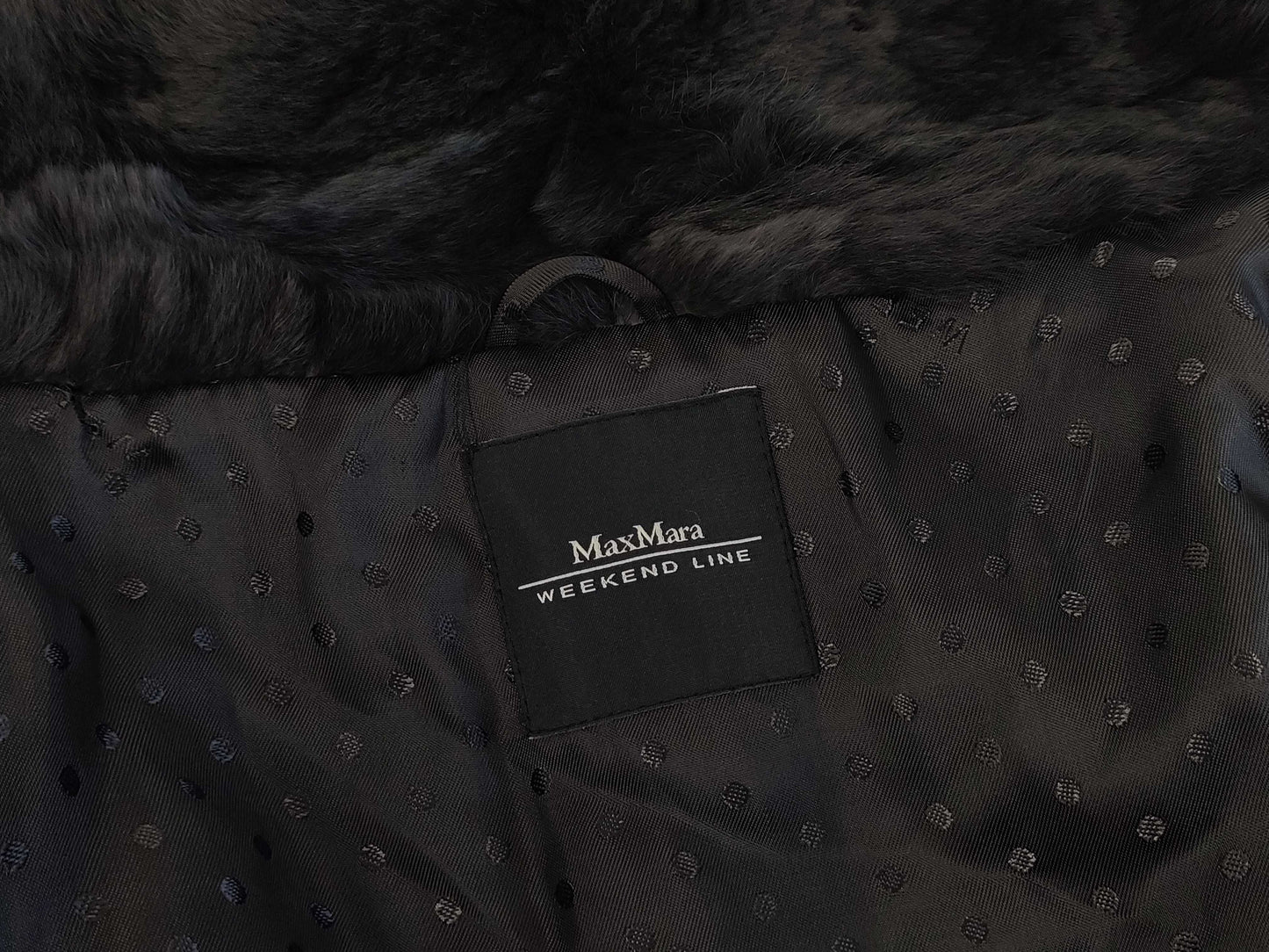MaxMara MAXMARA WEEKEND Max Mara Weekend Rabbit Fur Coat