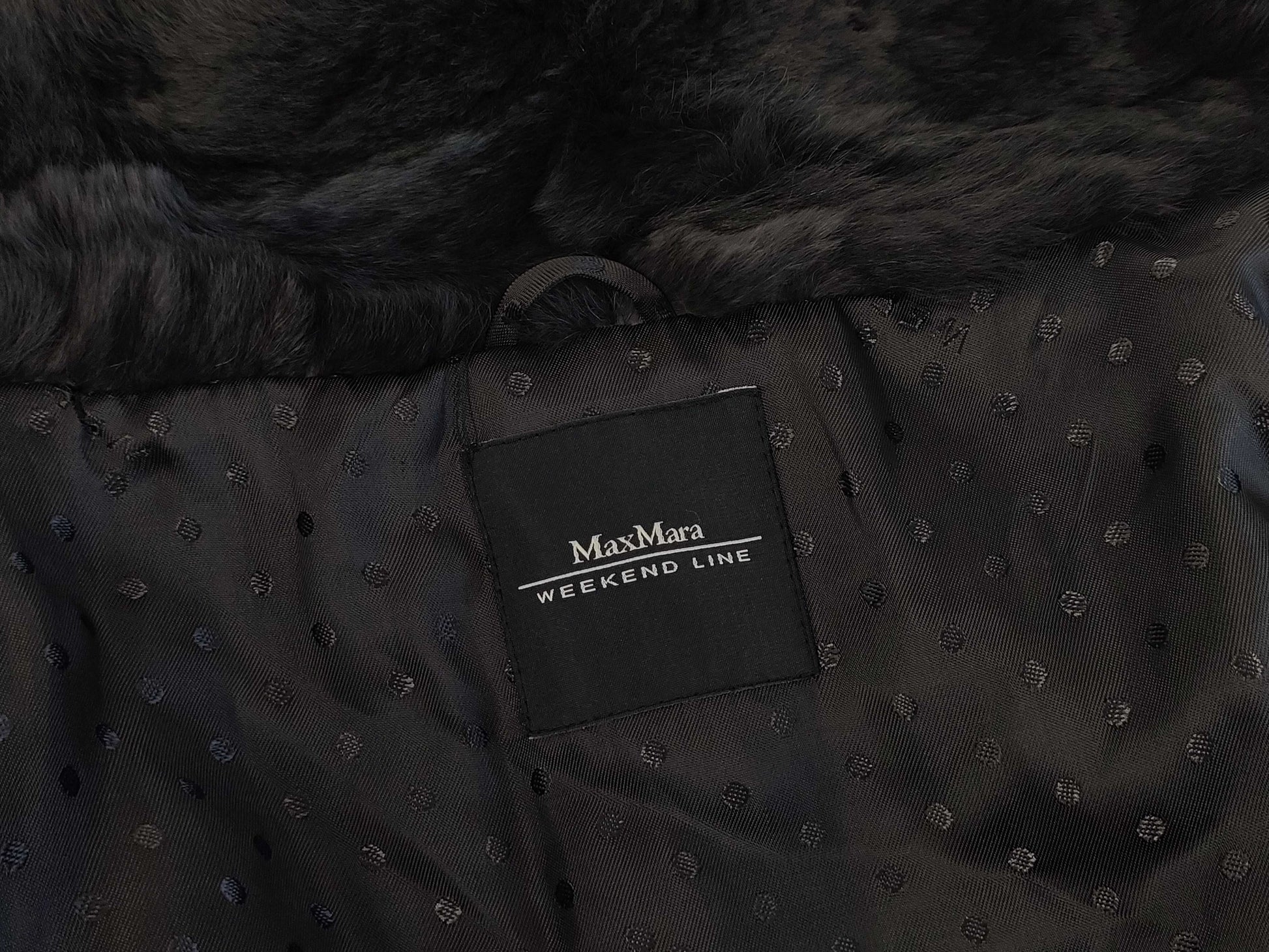 MaxMara MAXMARA WEEKEND Max Mara Weekend Rabbit Fur Coat