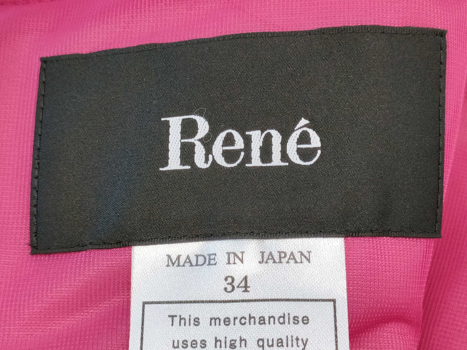 Rene Sleeveless Dress 5216040 Size 34 Dress