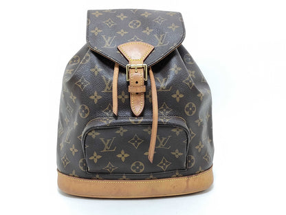 LOUIS VUITTON Monogram Montsouris MM Monogram M51136 Backpack