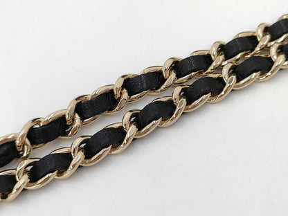 CHANEL Chain Vanity Bag Mini Matelasse Lambskin Black GD Hardware AP1466 Shoulder Bag