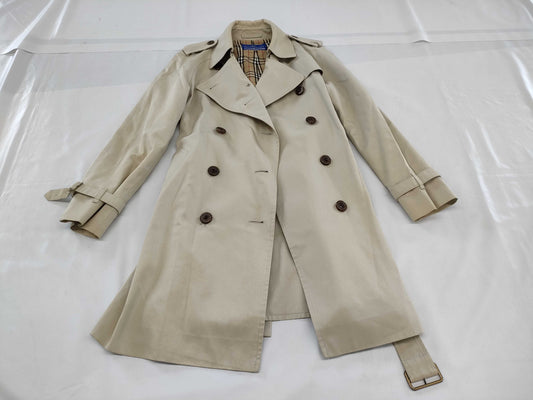 BURBERRY Blue Label Trench Coat, Beige, Size 38