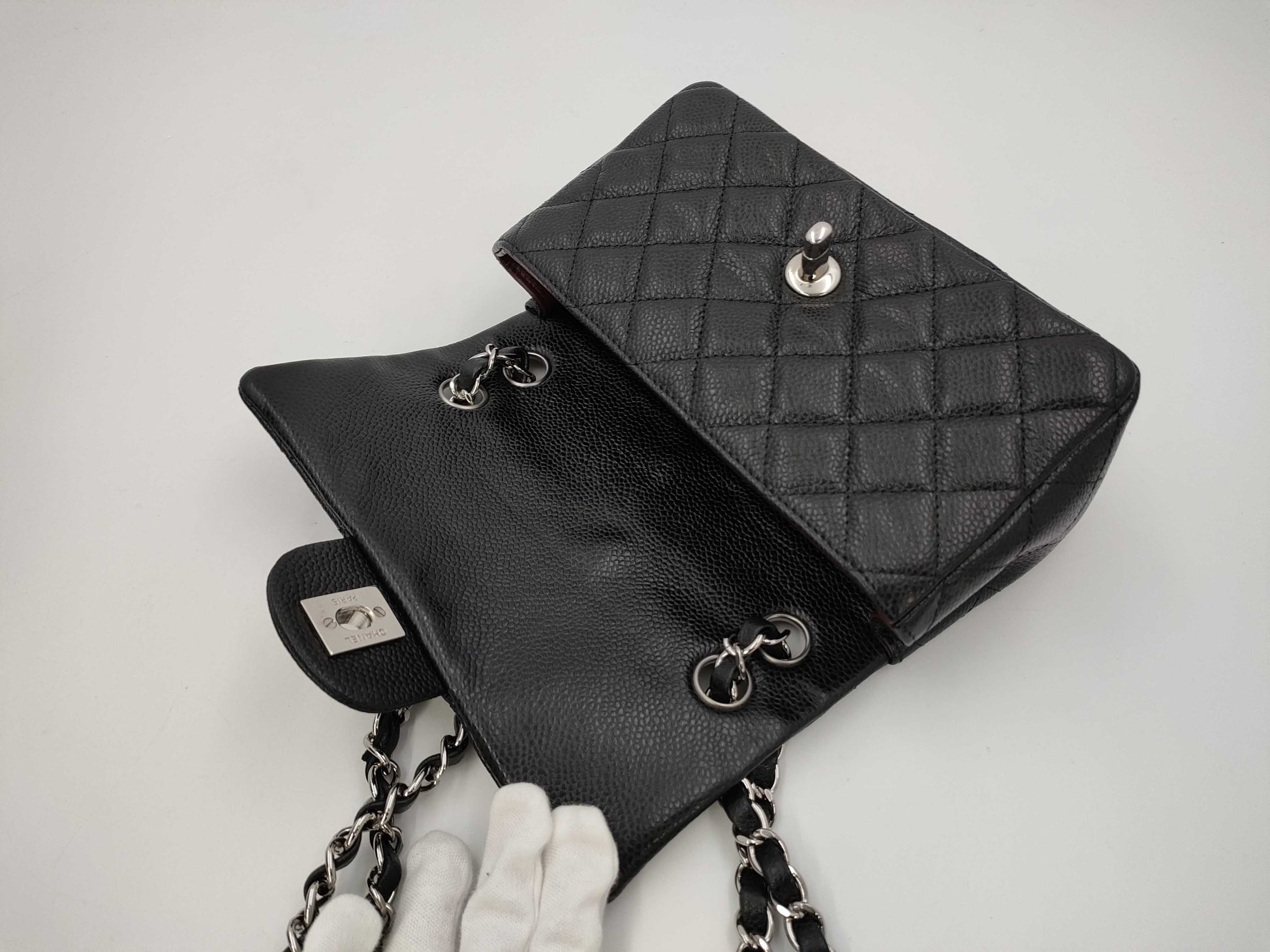 CHANEL Chain Shoulder Bag Black 15 Series Shoulder Bag