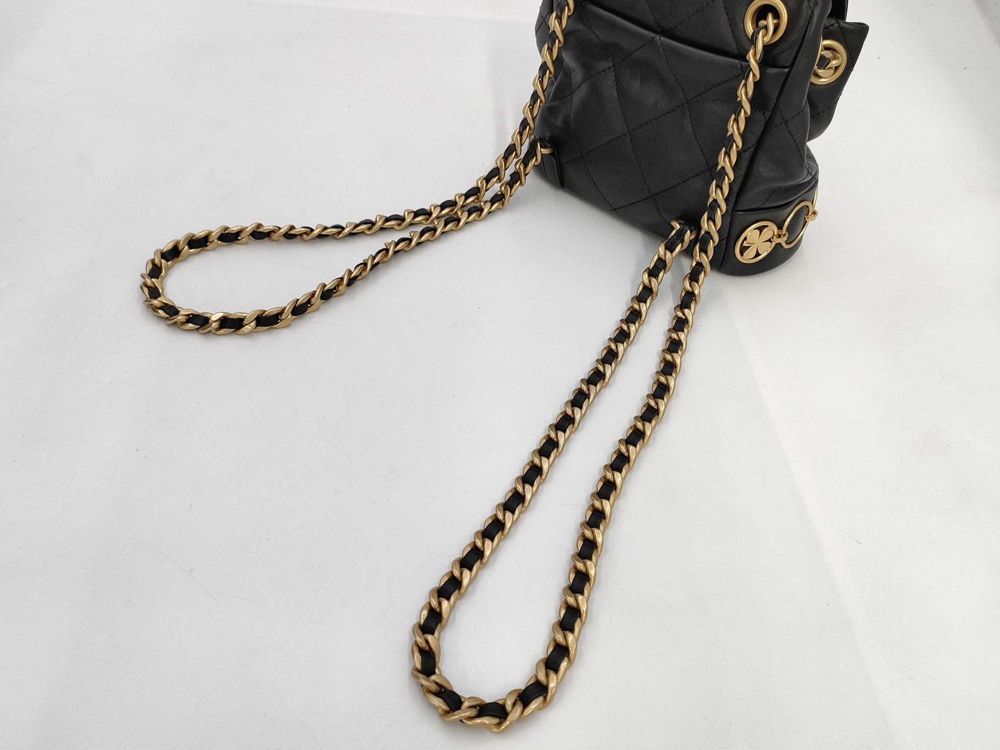 CHANEL Lambskin Backpack Rucksack