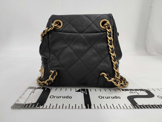 CHANEL Lambskin Backpack Rucksack