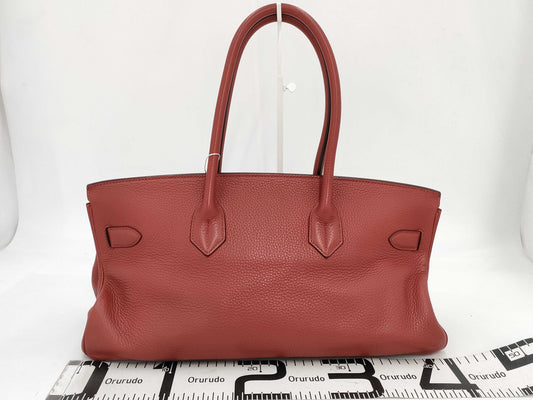 HERMES Shoulder Birkin Taurillon Shoulder Bag with M Stamp