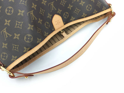 LOUIS VUITTON Monogram Delightful Brown Handbag