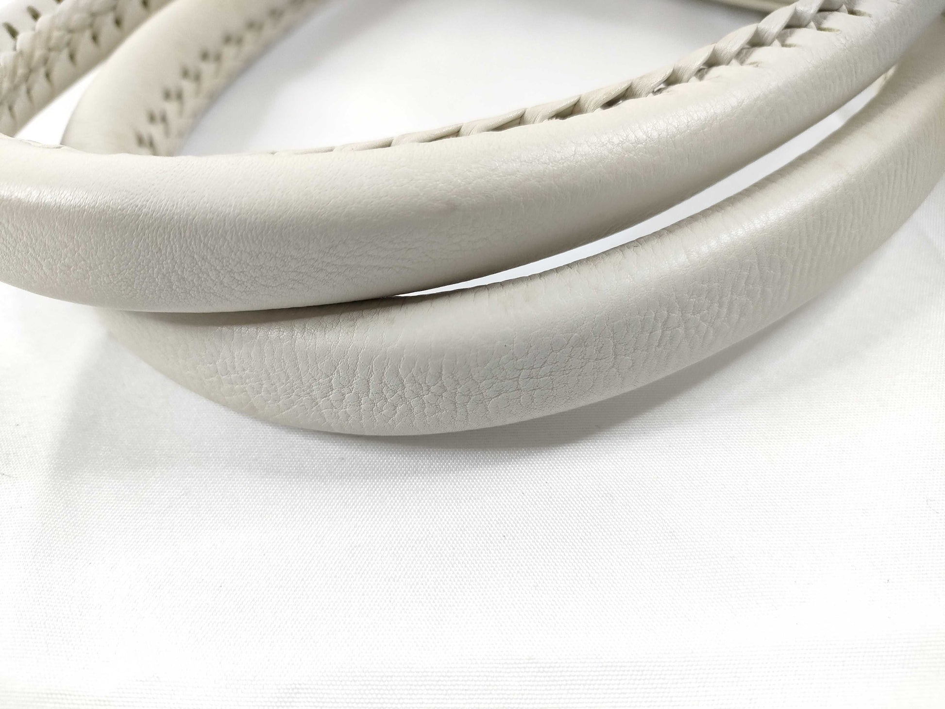 Dior Leather Hand Ivory Handbag