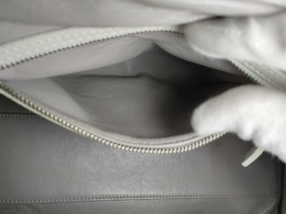Dior Leather Hand Ivory Handbag
