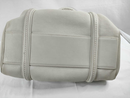 Dior Leather Hand Ivory Handbag