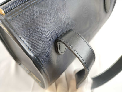 Dior Trotter PVC Mini Boston Handbag in Navy