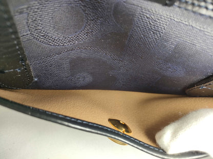 Dior Trotter PVC Mini Boston Handbag in Navy