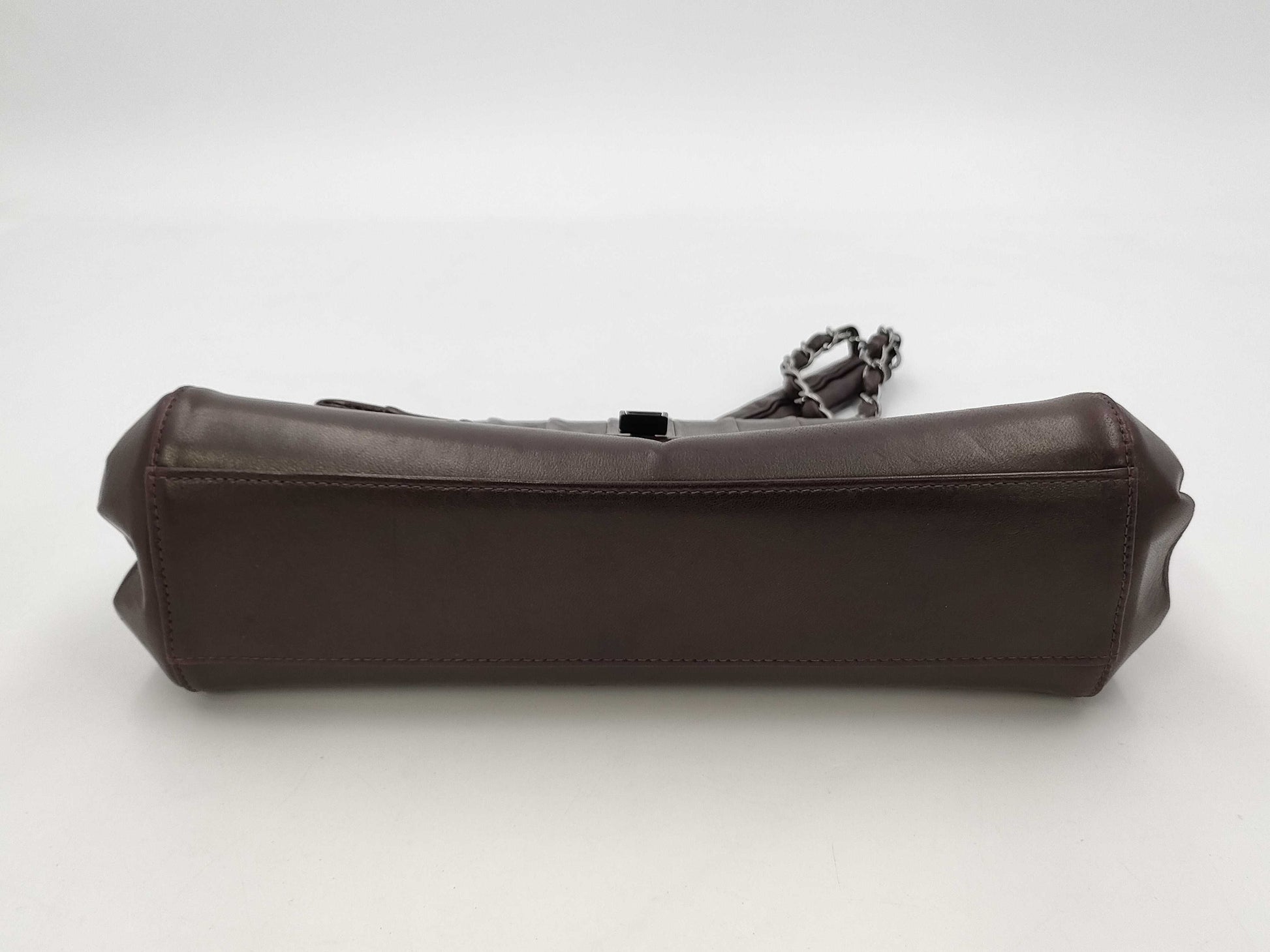 CHANEL Mademoiselle Shoulder Bag, Brown, No. 7