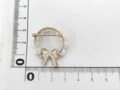 Tiffany & Co. Tiffany Pearl Brooch 750 x SS Brooch