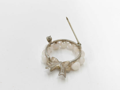 Tiffany & Co. Tiffany Pearl Brooch 750 x SS Brooch