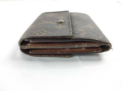 LOUIS VUITTON Monogram Louis Vuitton Monogram Folding Wallet