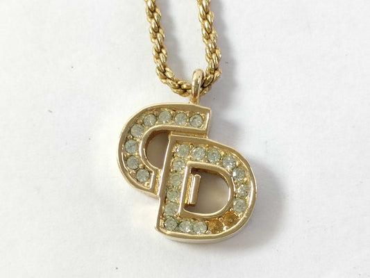 Dior CD Necklace Gold Necklace