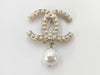 CHANEL Coco Mark Pearl Brooch