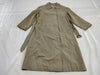BURBERRY Belted Nova Check Khaki Long Coat with White Tag, 9AR C-TK83