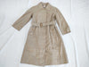 BURBERRY Women's Coat in Beige with Belt and Nova Check Lining