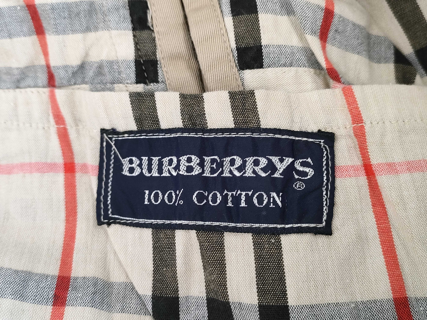 BURBERRY Women's Coat in Beige with Belt and Nova Check Lining