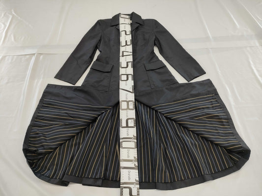 Dior Silk Flared Long Coat