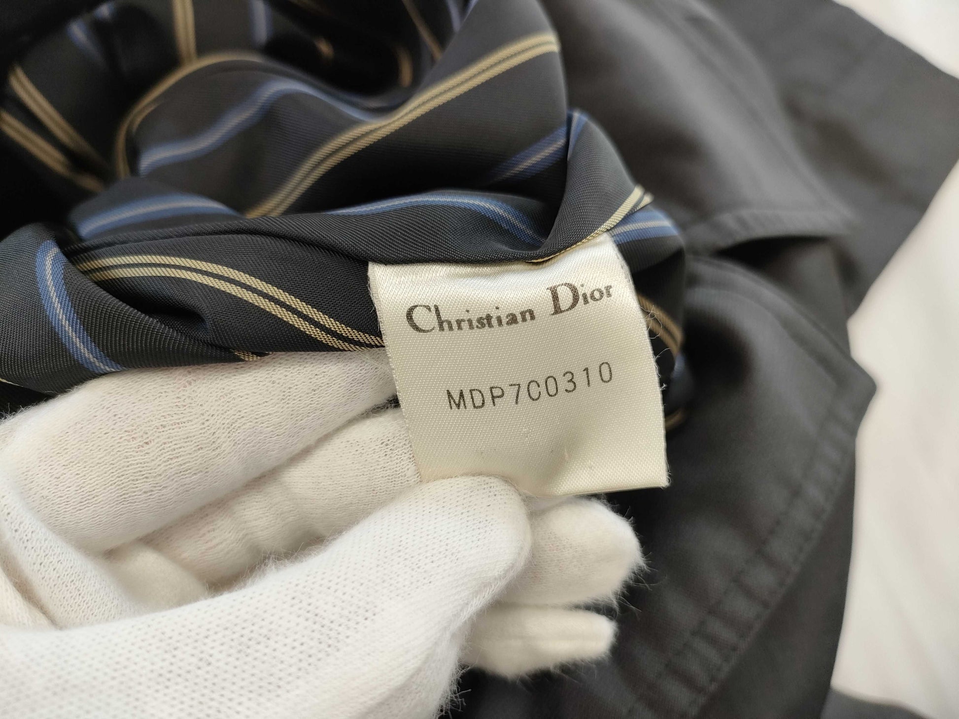 Dior Silk Flared Long Coat