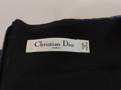 Dior Blue Flower Dress, Size F36