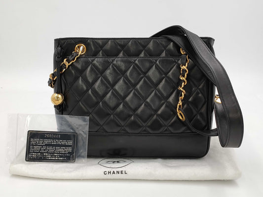 CHANEL Lamb Chain Tote Bag