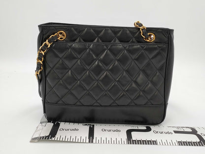 CHANEL Lamb Chain Tote Bag