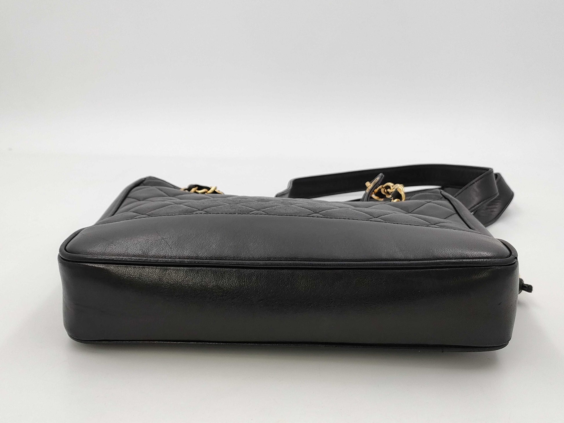 CHANEL Lamb Chain Tote Bag