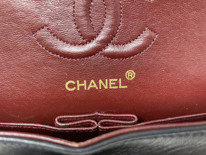 CHANEL CHANEL Shoulder Bag Matelasse Double Flap Black Shoulder Bag