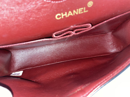 CHANEL CHANEL Shoulder Bag Matelasse Double Flap Black Shoulder Bag