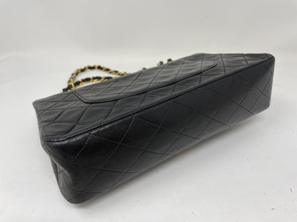 CHANEL CHANEL Matelasse Double Flap Shoulder Bag Black Shoulder Bag