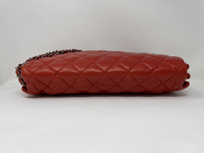 CHANEL CHANEL Shoulder Bag Matelasse Red Shoulder Bag