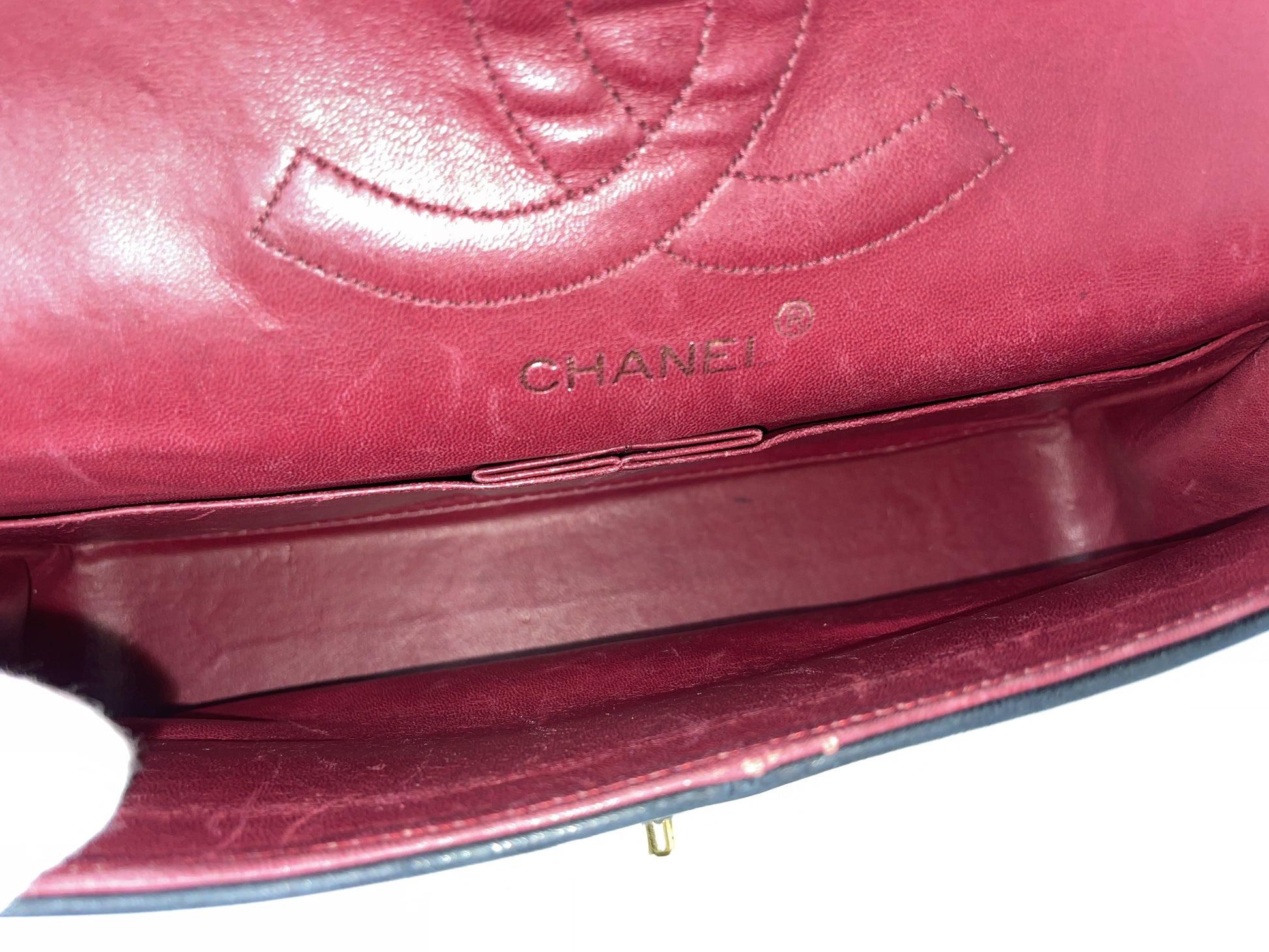 CHANEL CHANEL Matelasse Double Flap Shoulder Bag Black Shoulder Bag