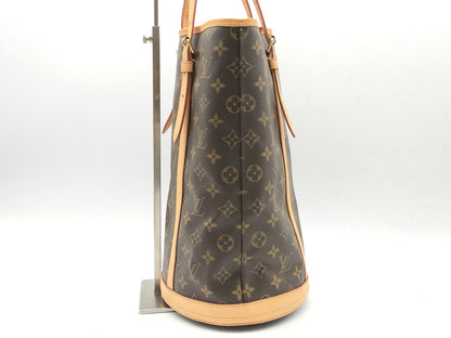 LOUIS VUITTON Monogram Bucket GM M42236 Tote Bag