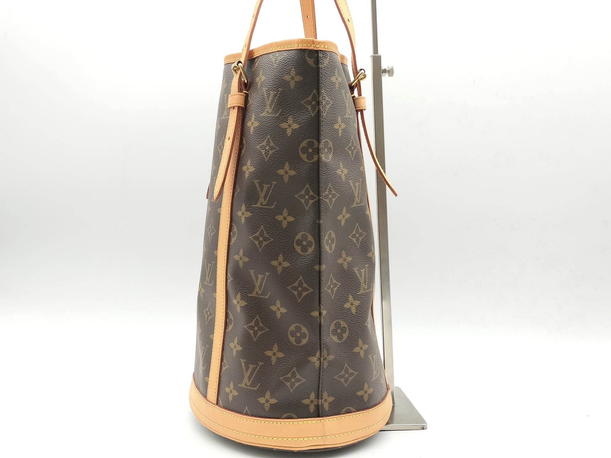 LOUIS VUITTON Monogram Bucket GM M42236 Tote Bag