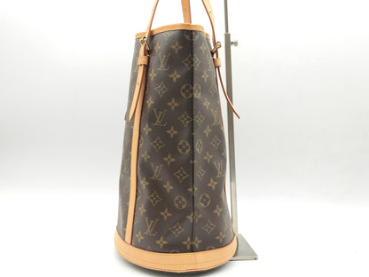 LOUIS VUITTON Monogram Bucket GM M42236 Tote Bag