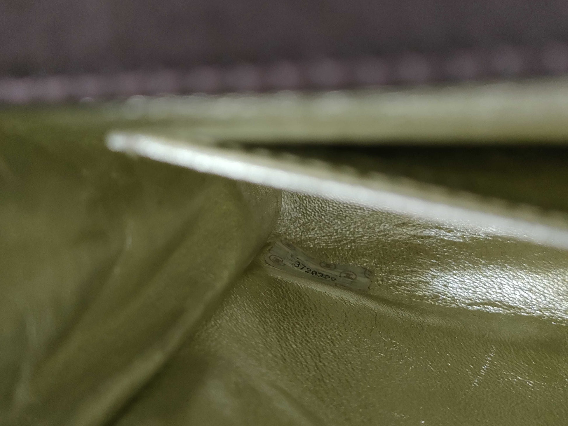 CHANEL Satin Brown Shoulder Bag