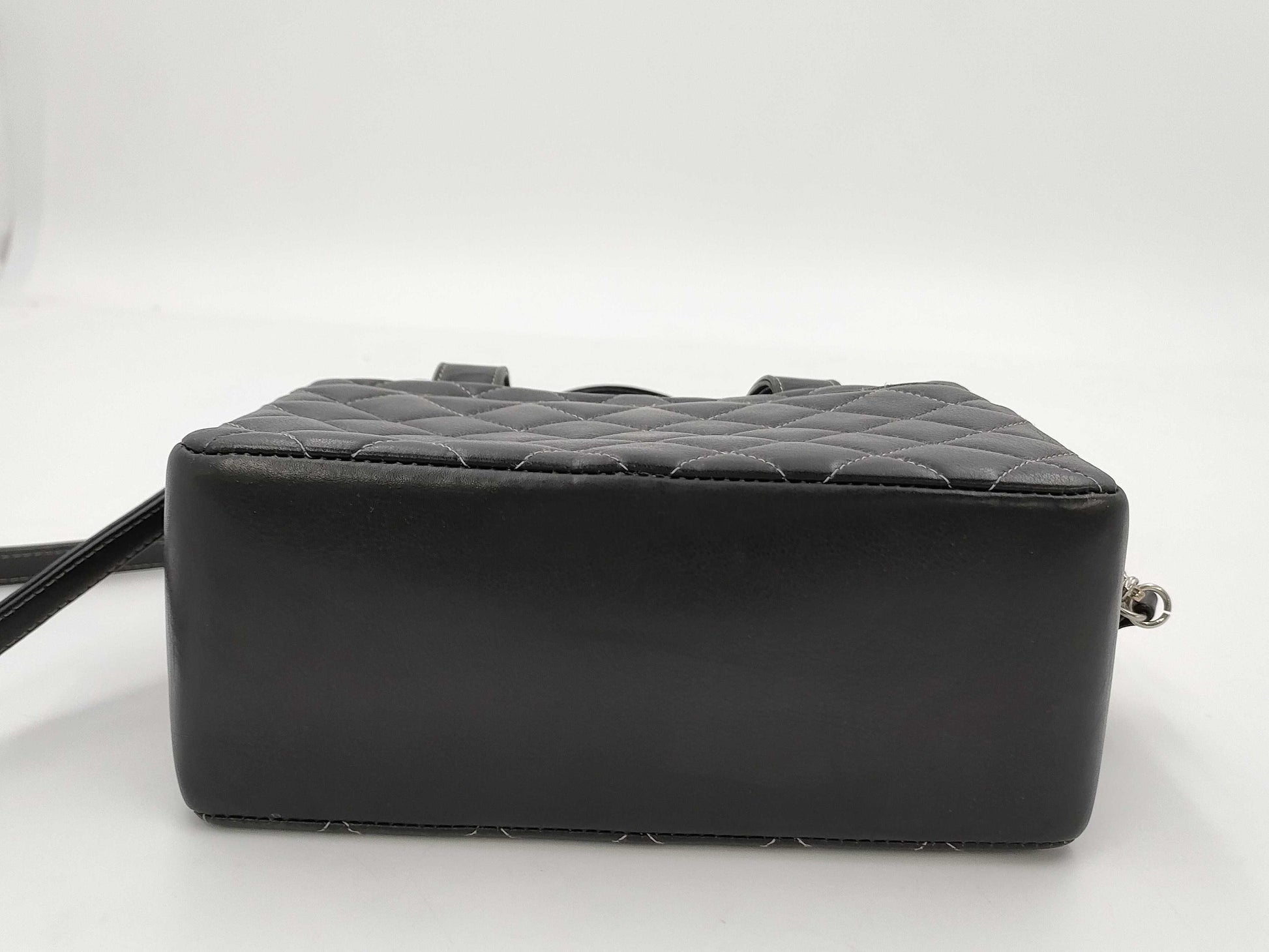 CHANEL Deka Coco Mark 2-way Handbag