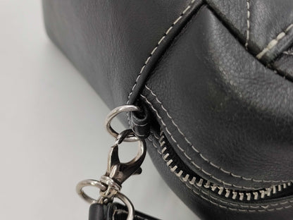 CHANEL Deka Coco Mark 2-way Handbag