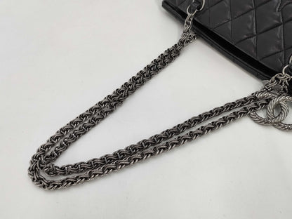 CHANEL Paris Moscow Line Lambskin Handbag