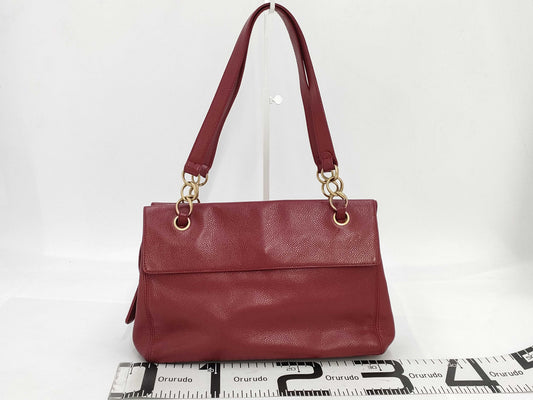 CHANEL Caviar Coco Mark Handbag