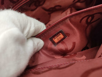 CHANEL Caviar Coco Mark Handbag