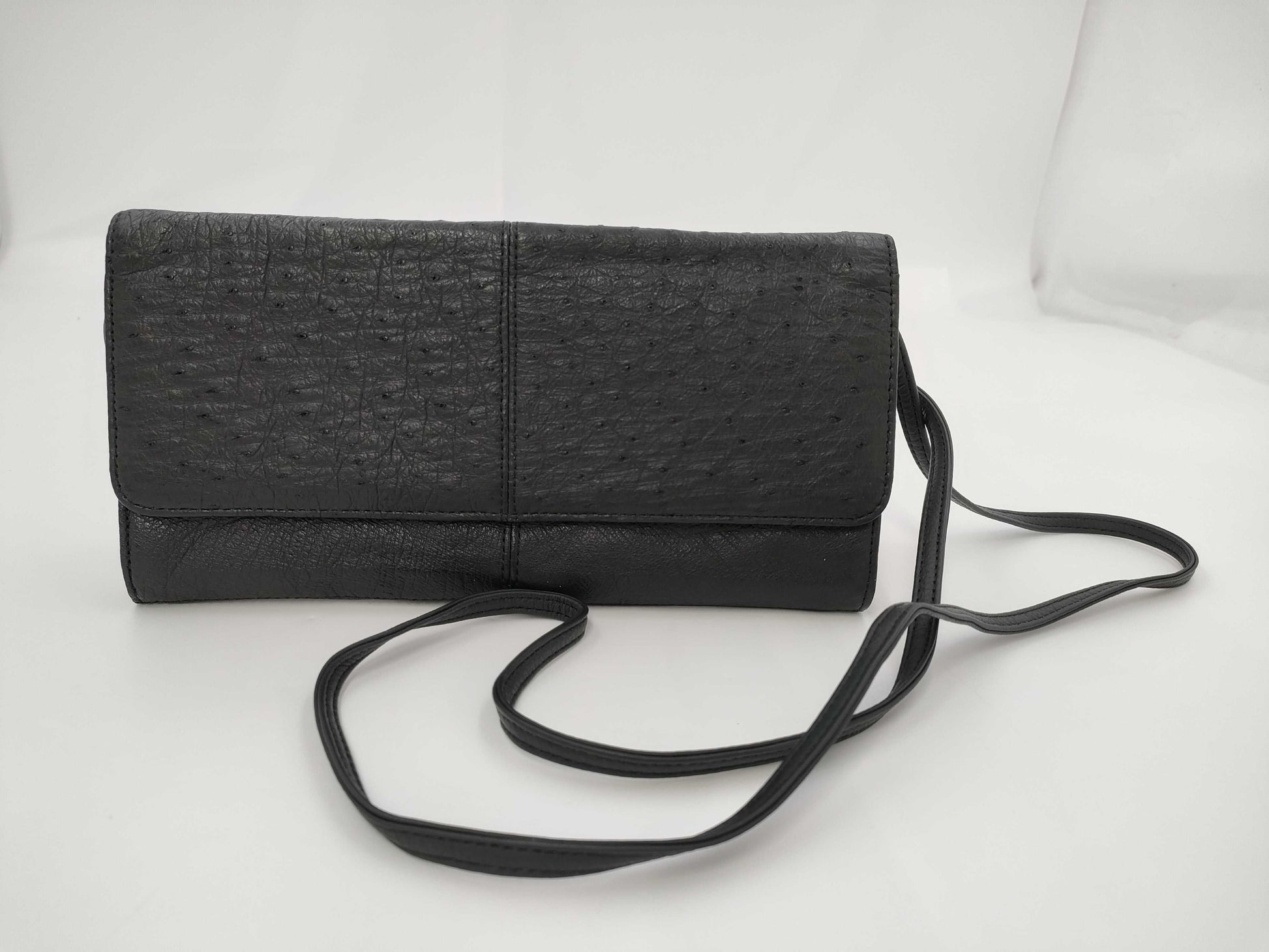 Ostrich No-Brand Shoulder Bag